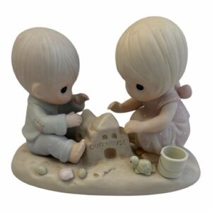 Precious Moments Figurine “God Bless Our Home” Vintage